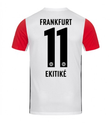 Eintracht Frankfurt Hugo Ekitike #11 Primera Equipación 2024-25 Manga Corta